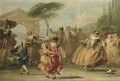 Dancing the Minuet - Giovanni Domenico Tiepolo