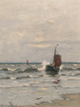 The arrival of the Katwijk 9 - Gerhard Arij Ludwig Morgenstje Munthe