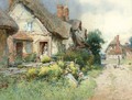 The village street - George Whyatt