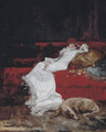 Portrait of Sarah Bernhardt - Georges Jules Victor Clairin