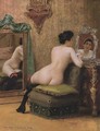 Femme au Boudoir - Georges Croegaert