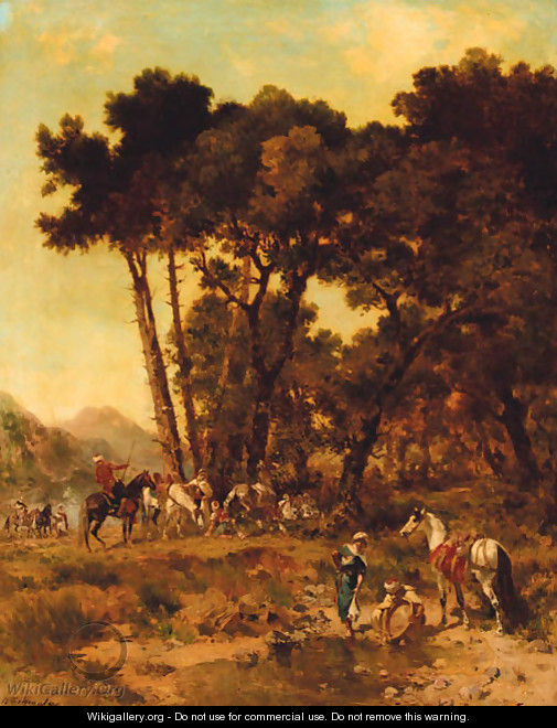 An Arab encampment - Georges Washington