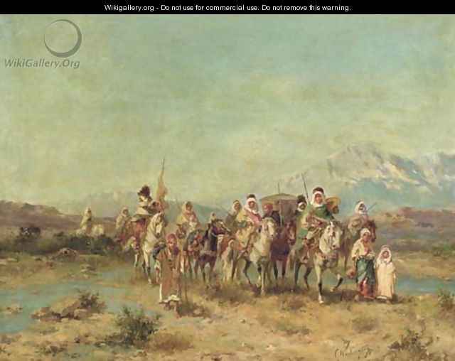 An Arab Caravan - Georges Washington