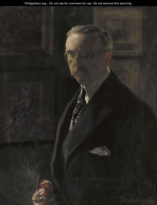 Portrait of a gentleman - Georges Hugo