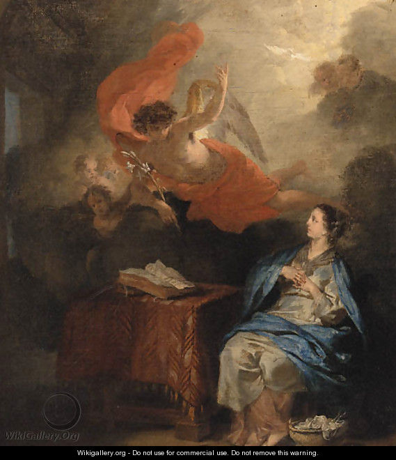 The Annunciation - Gerard de Lairesse