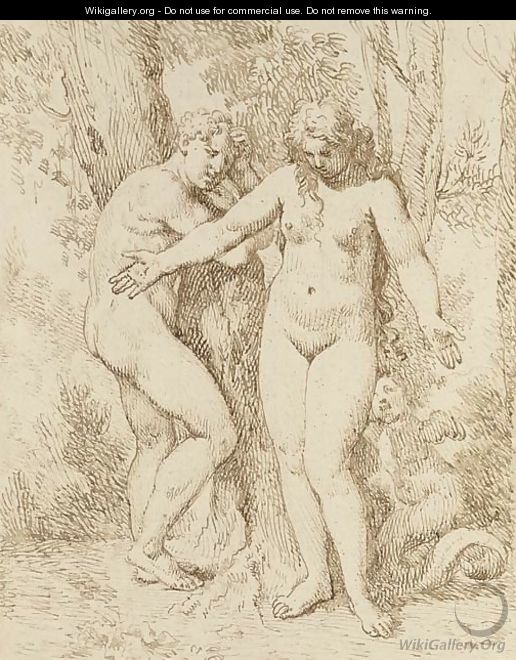 Adam and Eve - Gerard de Lairesse