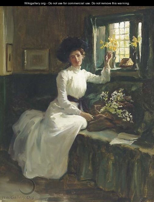 Emblems of Spring - George Percy Jacomb-Hood