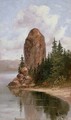 Rooster Rock, Columbia River - George Martin Ottinger