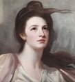 Portrait of a lady, possibly Emma Hart, later Lady Hamilton, bust-length - George Romney