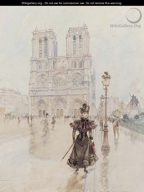 Vue de Notre Dame - Georges Stein