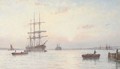 Sunset on Southampton Water - George Stanfield Walters