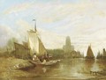 Shipping in the harbour of Dordrecht - George Vincent
