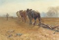 The plough team - Henry H. Sands