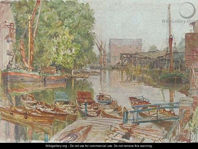 Tonbridge, the wharf - Henry Robert Robertson