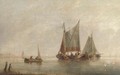 Fishermen pulling in their nets - Henry Redmore