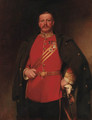 Portrait Of Colonel Francis Charrington - Henry Tanworth Wells