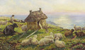 On the Cliffs, Picardy 2 - Henry William Banks Davis, R.A.