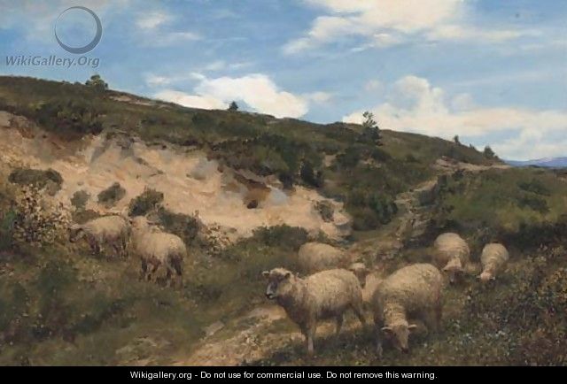 A moorland pasture - Henry William Banks Davis, R.A.