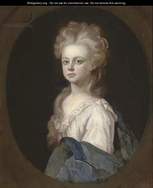 Portrait of a lady - Henry Tilson