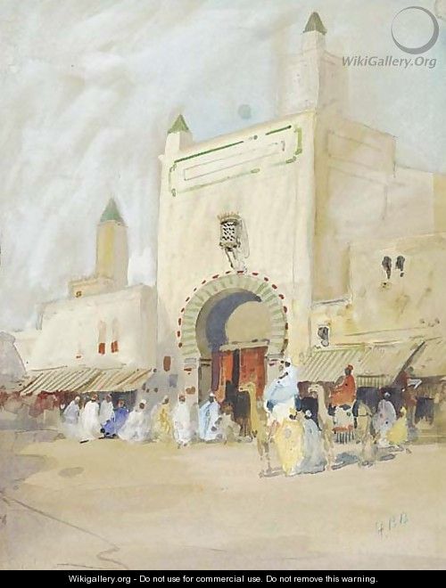 Gate in Kairouan - Hercules Brabazon Brabazon