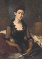 A portrait of Mrs James Alexander - Herbert Sidney
