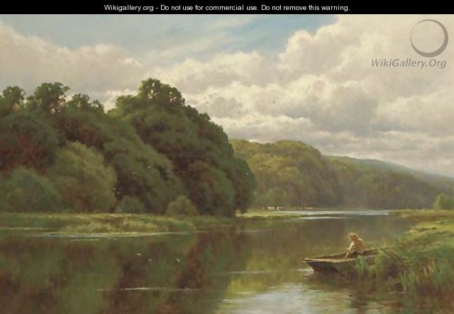 The Thames at Pangbourne - Henry Hillier Parker