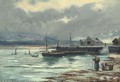 The harbour Barmouth, North Wales - Henry Hadfield Cubley