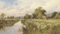 Near Great Marlow, on the Thames - Henry Hillier Parker