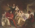 Une soiree musicale - Henri Guillaume Schlesinger