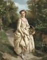 An Afternoon Stroll - Henri Guillaume Schlesinger