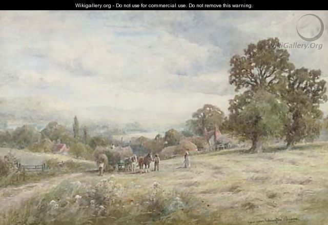View near Ashington, Sussex - Henry John Kinnaird