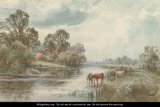 The Thames near Sonning - Henry John Kinnaird