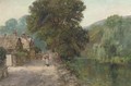 The riverside path - Henry John Yeend King