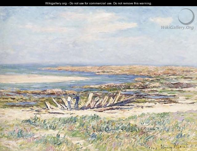 La Manche a Dieppe - Henri Moret