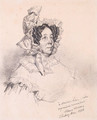Portrait of a Lady - Henri Bonaventure Monnier