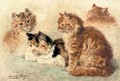 Ginger cats - Henriette Ronner-Knip