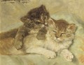 A playfull gesture - Henriette Ronner-Knip