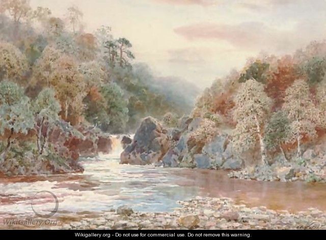 A serene fishing pool - Henry B. Wimbush
