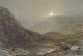 Moonrise, Llyn-Taryn, North Wales - Henry Clarence Whaite