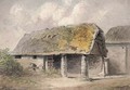 Study of a rustic hut - Henry Bright