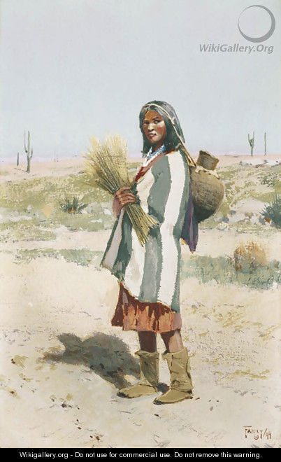 Apache Water Carrier - Henry Farny