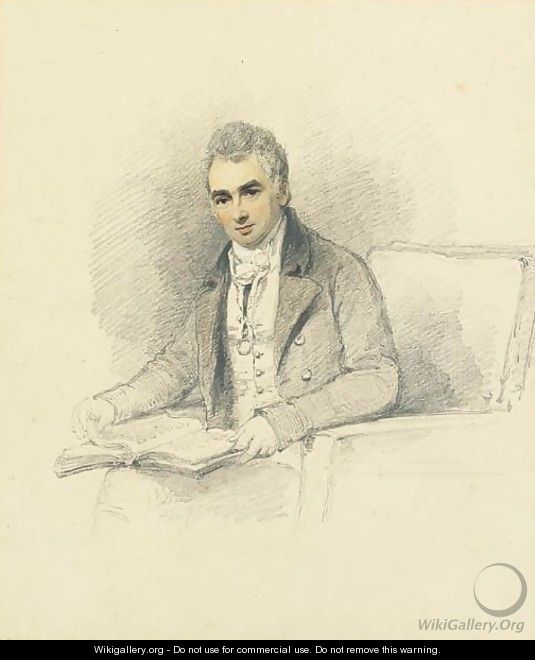 Portrait of, 1st Lord Stanley of Alderley - Henry Edridge