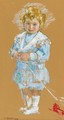 Portrait d'enfant en pied - Henri Lebasque