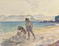 Plage du Cannet - Henri Lebasque