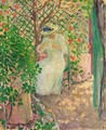 Marthe Lebasque dans la Gloriette - Henri Lebasque