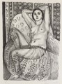 Odalisque assise aAA  la Jupe de Tulle 2 - Henri Matisse