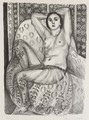Odalisque assise aAA  la Jupe de Tulle 2 - Henri Matisse