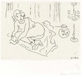 Nu couche a la Lampe venitienne - Henri Matisse