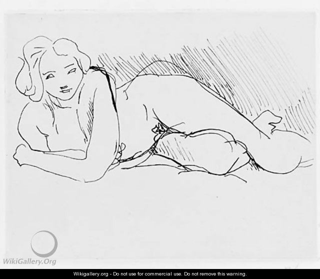 Nu couche - Henri Matisse