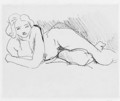 Nu couche - Henri Matisse
